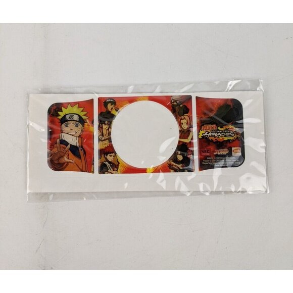 Naruto Ultimate Ninja Heroes Playstation PSP Promo Console System Skin Sticker